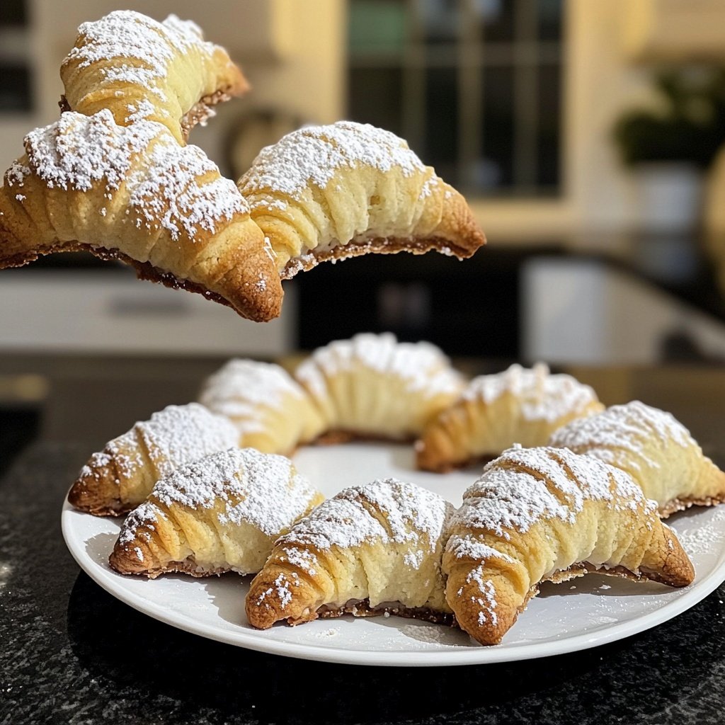 Buttrige Vanillekipferl