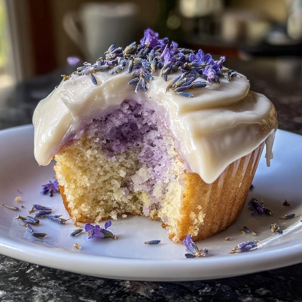 Lavendel Infusions Cupcake Bäckerei