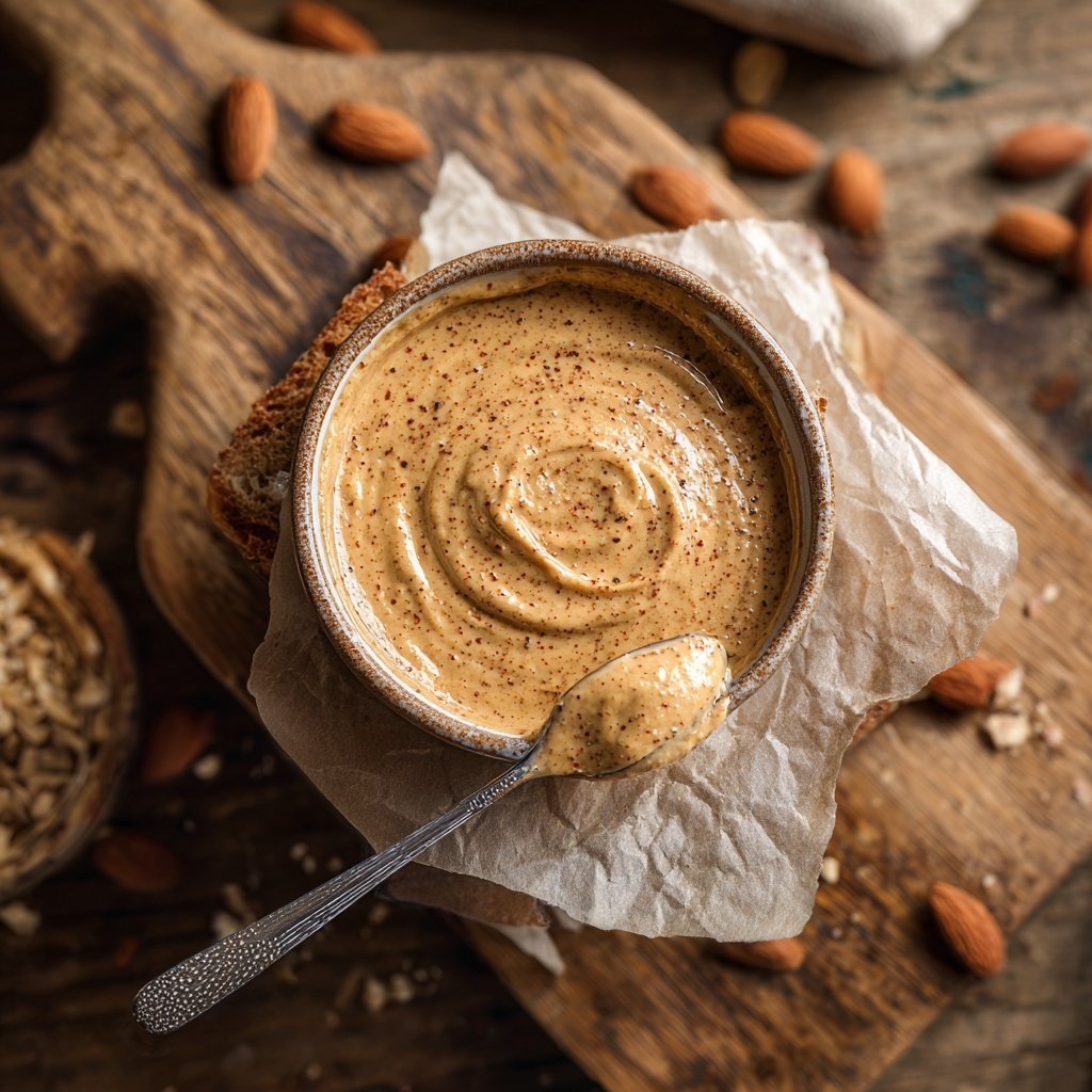 Hausgemachter Mandeldip