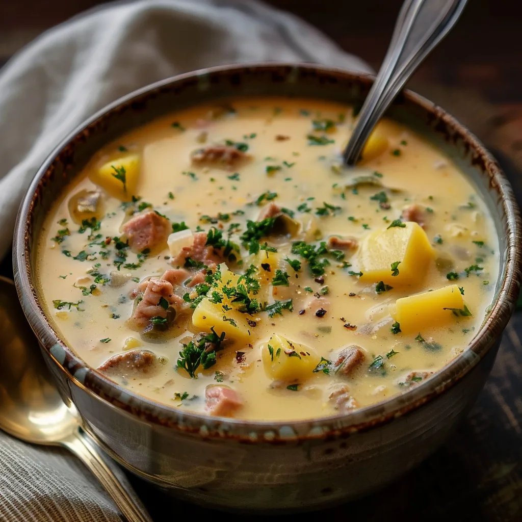 Zuppa Toscana - Cremige Wurst-Kartoffel-Suppe in 40 Min!