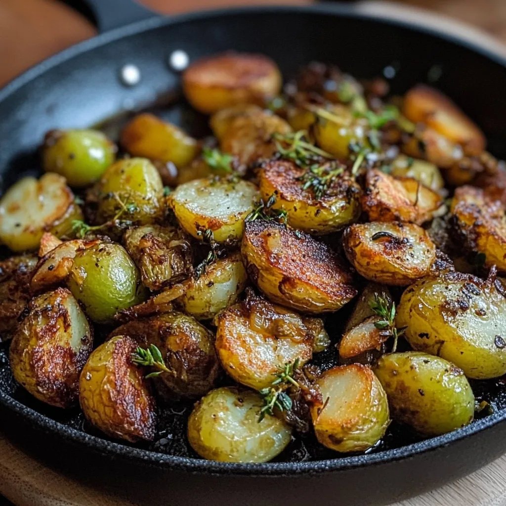 Rosenkohl-Kartoffel-Pfanne