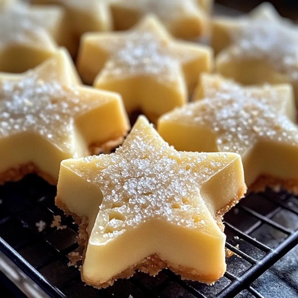 Zarte Zitronensterne