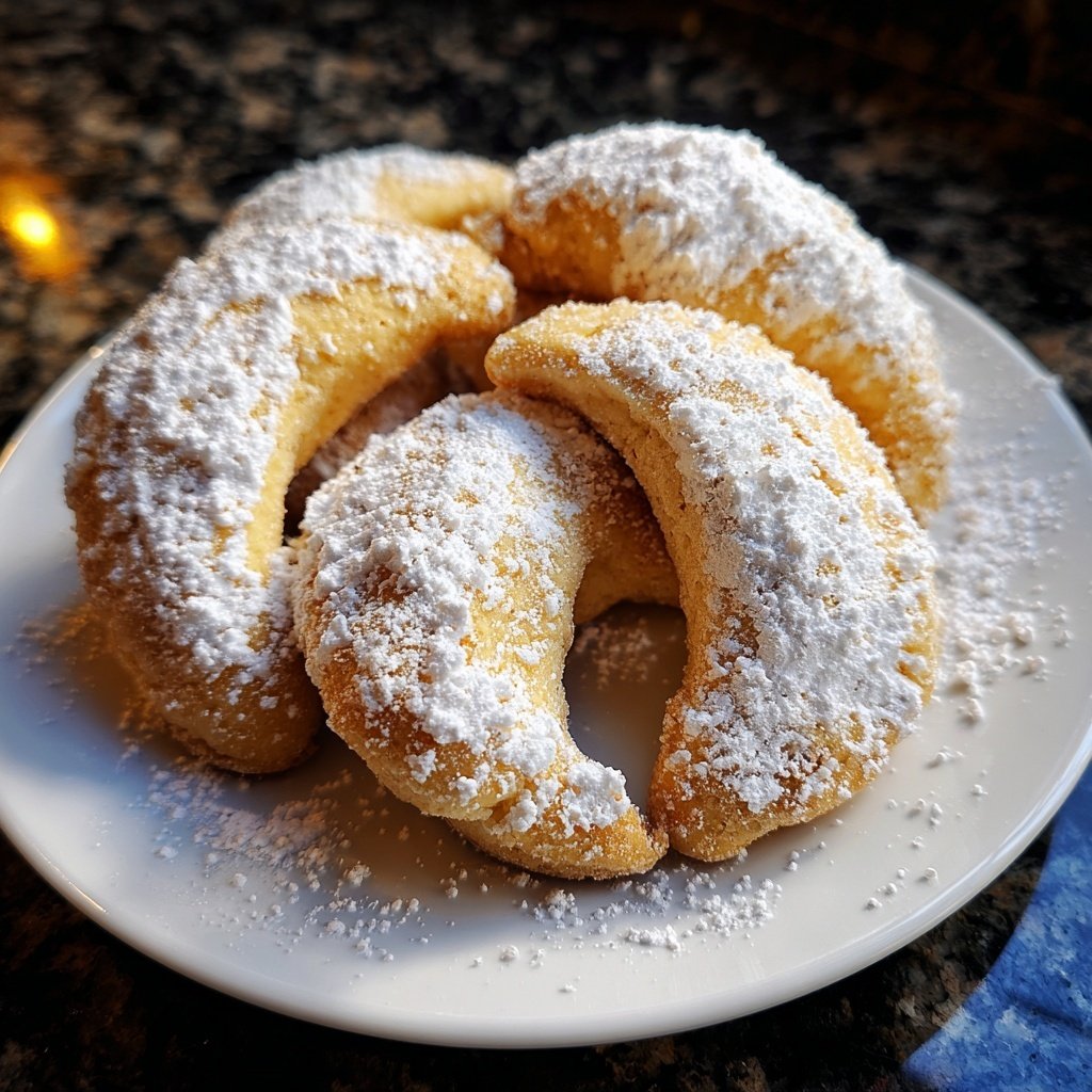 Klassische Vanillekipferl