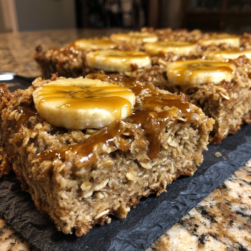 Bananen Ahorn Hafer Auflauf