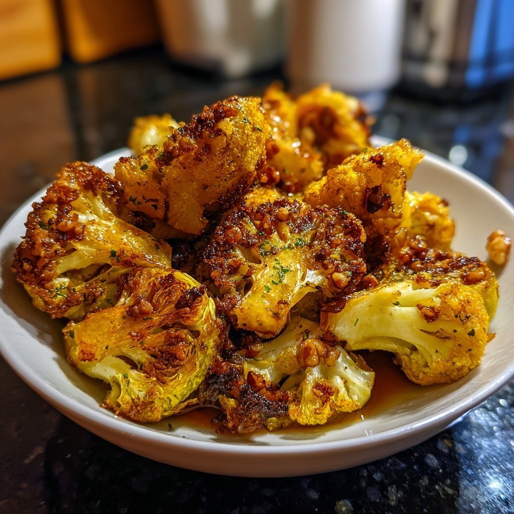 Rosenkohl aus dem Ofen mit Ahornsirup und Pekannüssen​​