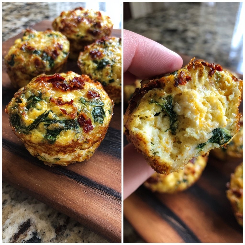 Herzhafte Frühstücks-Ei-Muffins