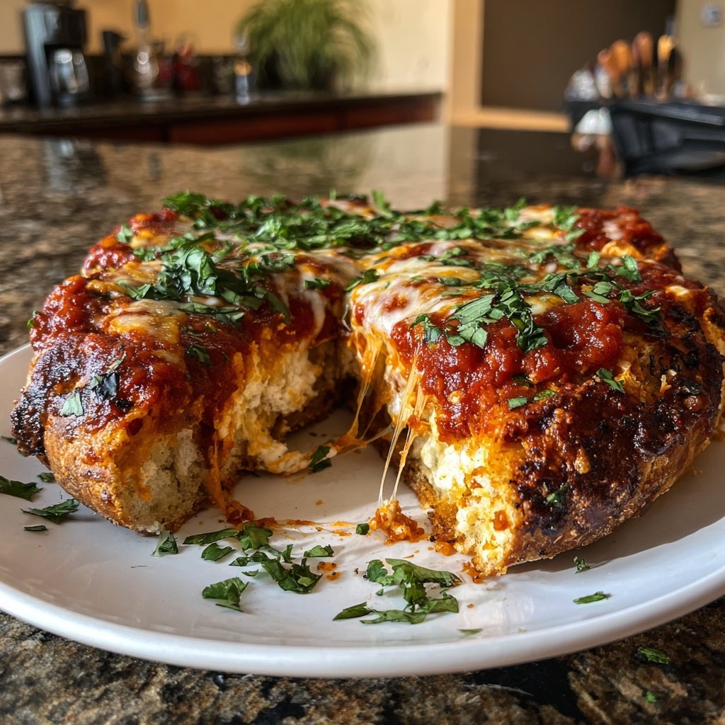 Gebackener Ziegenkäse Marinara