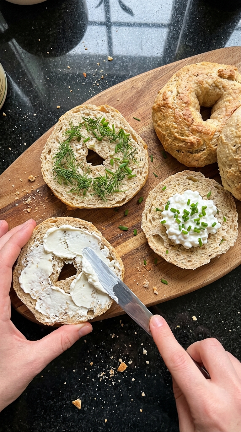Sonnenschein Hüttenkäse Bagels​