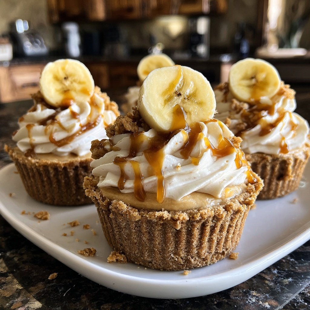 Bananen Creme Pie Cupcakes