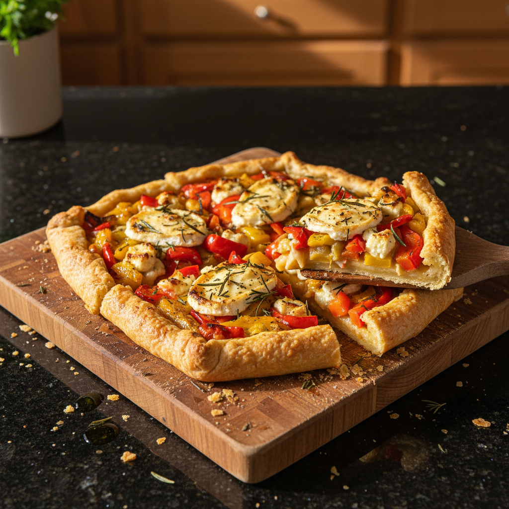 Herzhafte Gebackene Gemüse Tartes