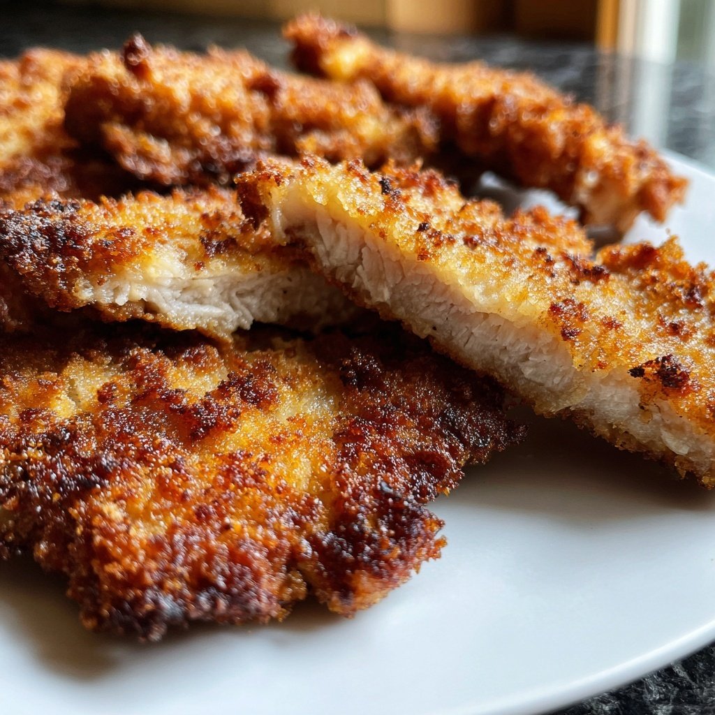 Knuspriges Air Fryer Wiener Schnitzel Rezept