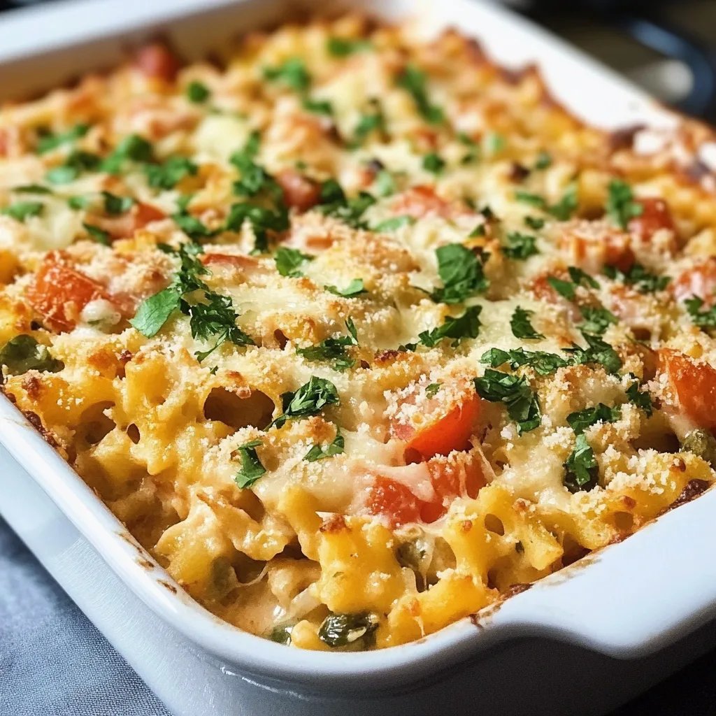 Spätzleauflauf mit Gemüse