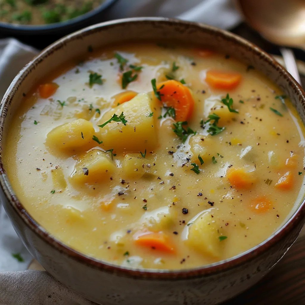 Deutsche Kartoffelsuppe