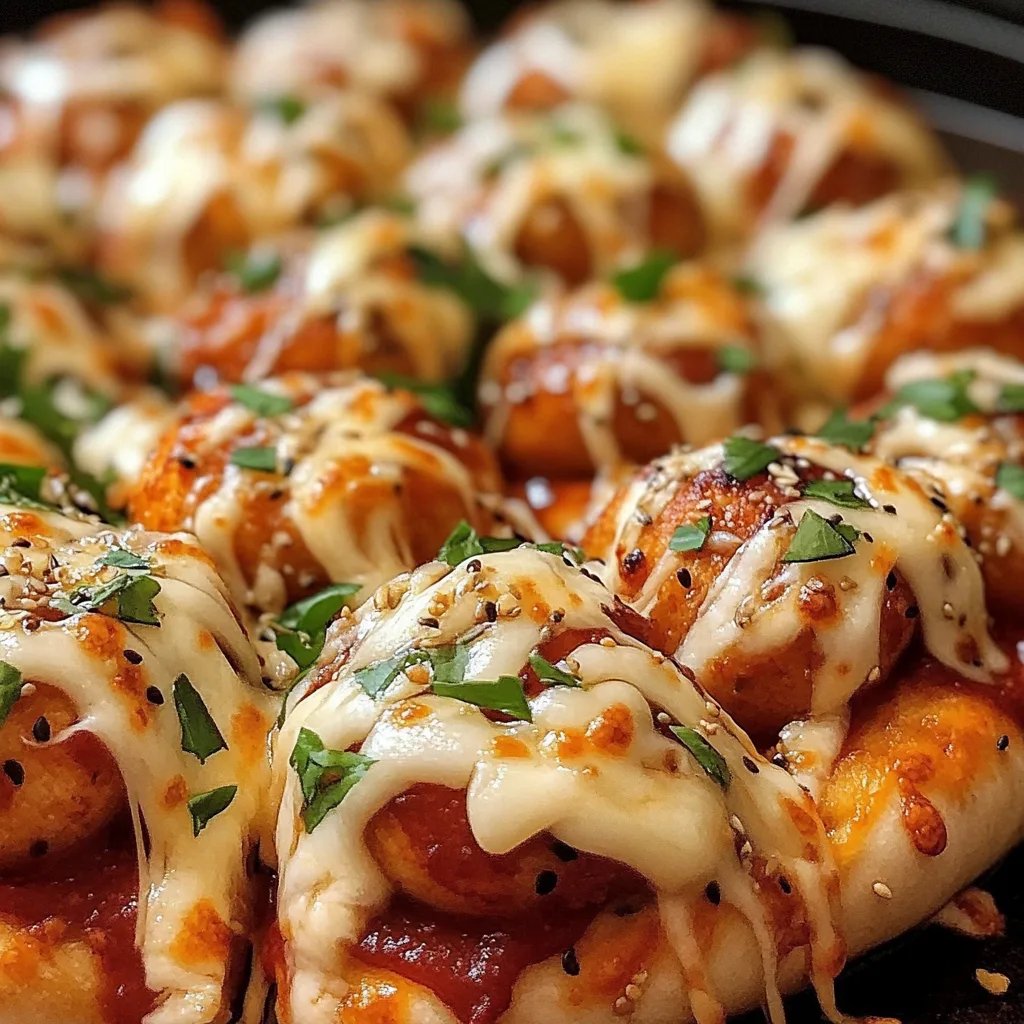 Leckere Pizza Bällchen