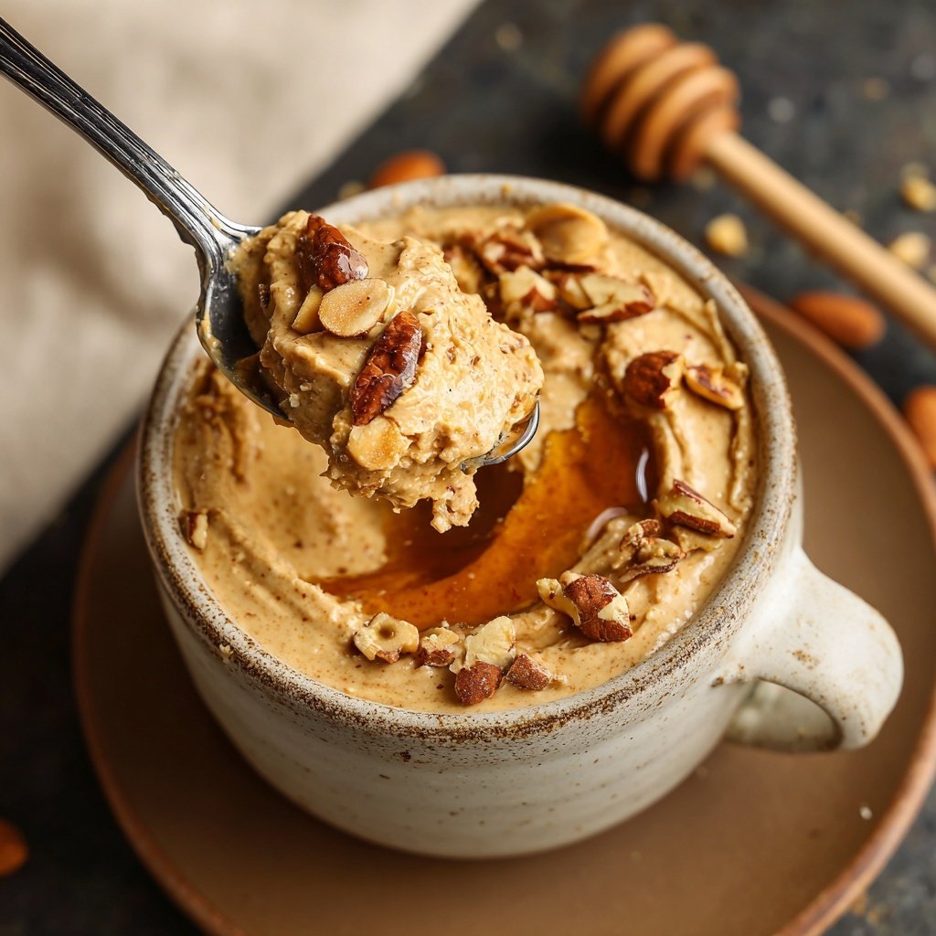 Erdnussbutter Protein Hafer