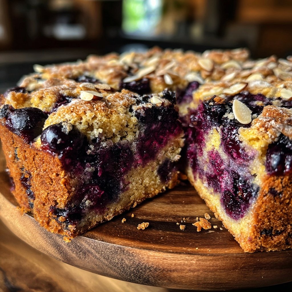 Zitrone Blaubeeren Sauerteig mit Anissamen