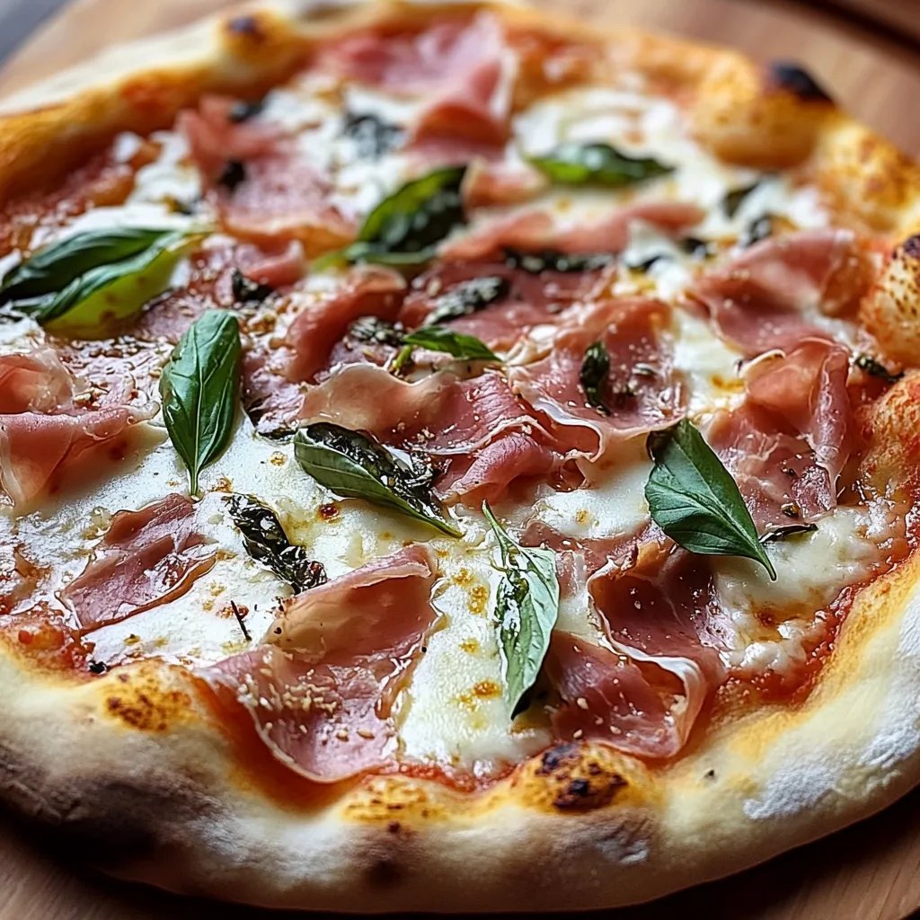 Weiße Pizza mit Prosciutto: Ein Unglaubliches Ultimatives Rezept
