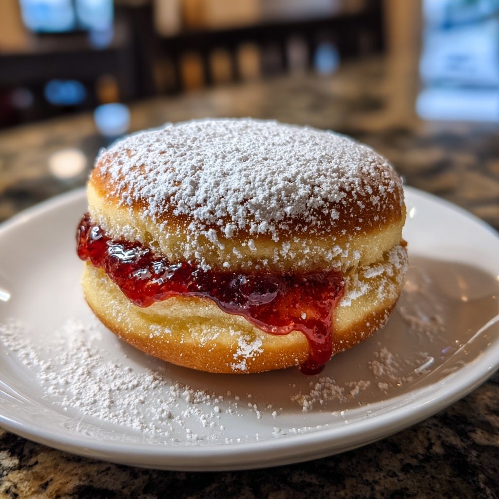 Deutsche Gebackene Gelee Berliner