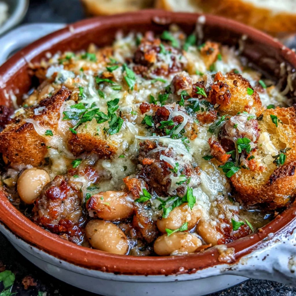 Familienfreundliches Frühstücks-Cassoulet