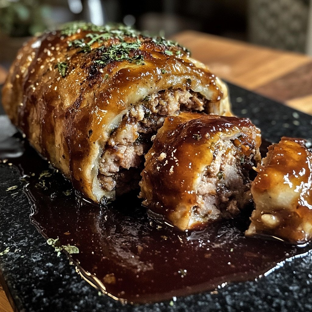 Rinderrouladen mit Rotweinsauce