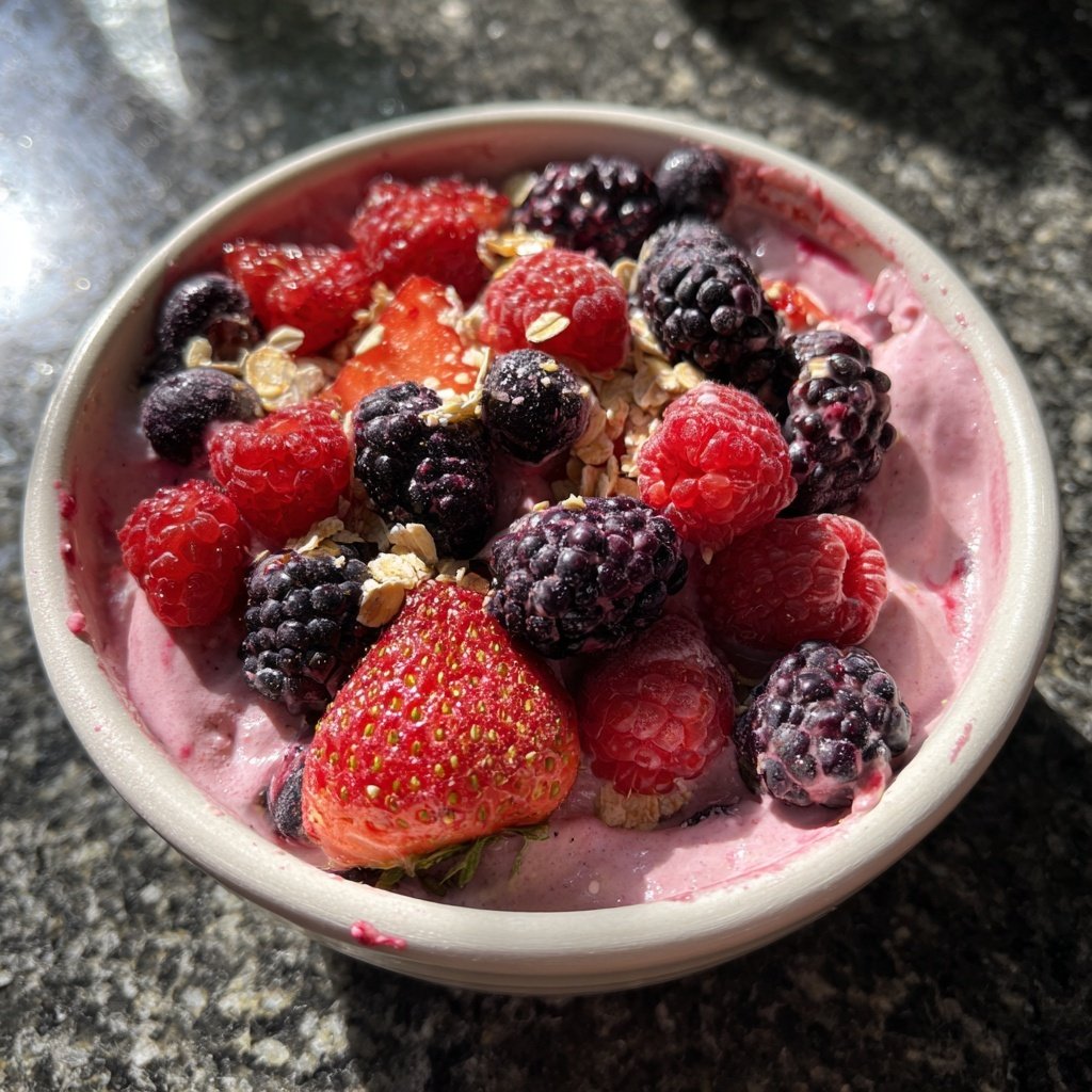 Quark Beeren Protein Bowl