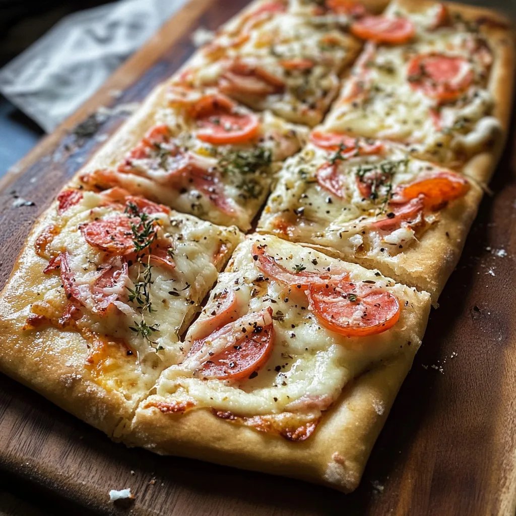 Flammkuchen Tradicional: Ein Unglaubliches Ultimatives Rezept für 4 Personen