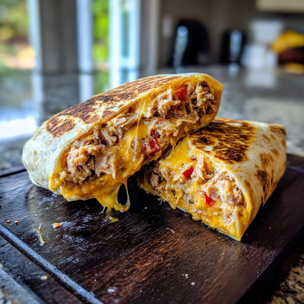 Chipotle Tuna Melt Wrap