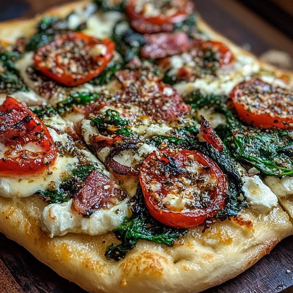 Spinat-Feta-Fladenbrotpizza: Ein Unglaublich Essenzielles Rezept für 5 Genusserlebnisse