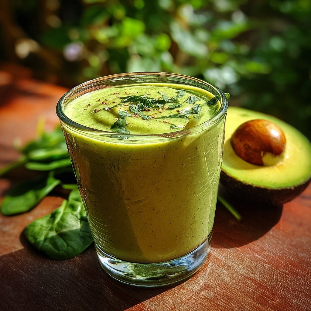 Fruchtiger Avocado Smoothie