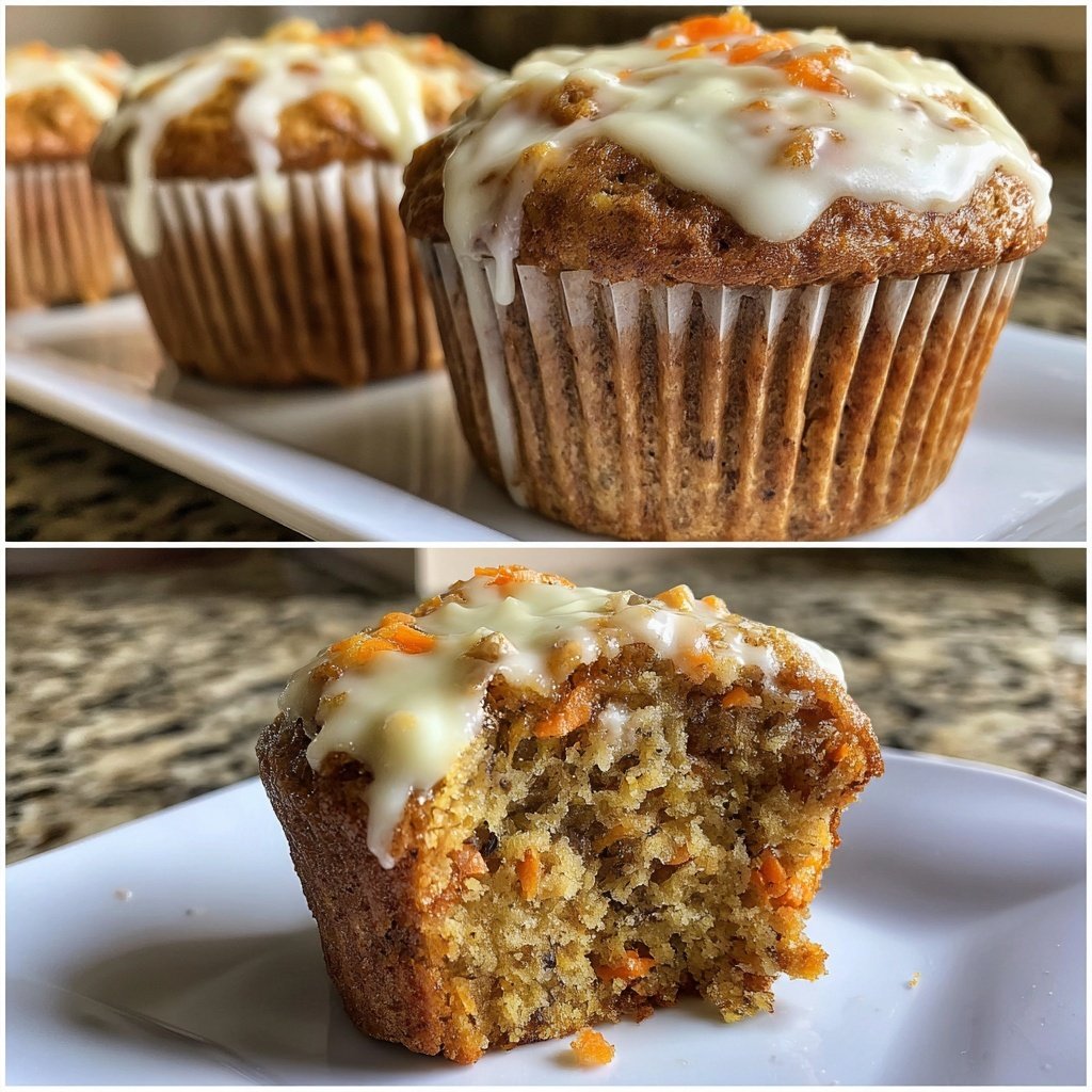 Karotten Bananen Cupcake Fusion